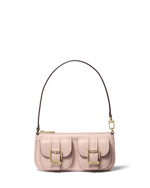 Michael Kors Pink SM Conv POUCHETTE Bag