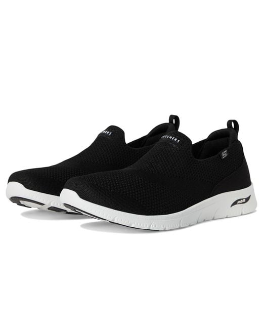 Skechers Black Sport Arch Fit Refine 2.0 Cascade Sneaker