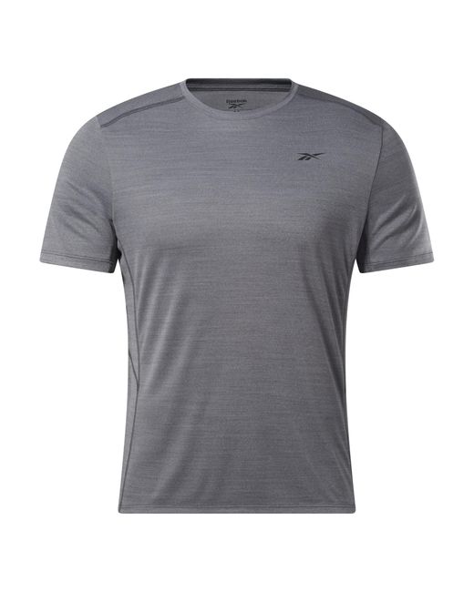 Reebok Gray Motionfresh Athlete T-shirt for men