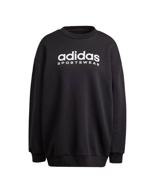 Adidas Black All Szn Graphics Sweater