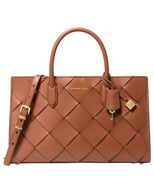 Michael Kors Black Scarlett Medium East West Satchel
