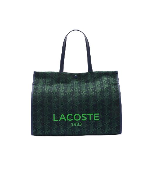 Lacoste Green Large Shopping Bag