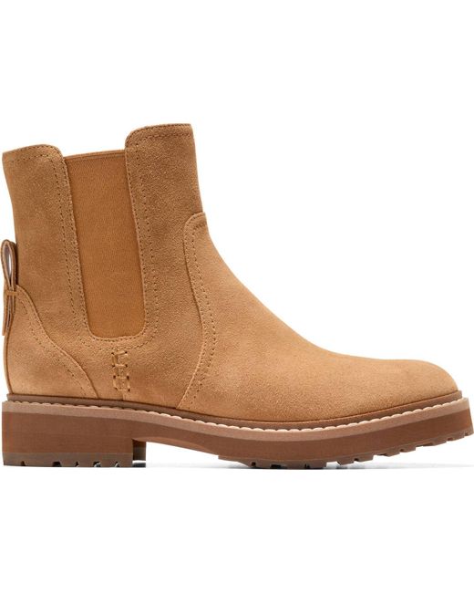 Cole Haan Brown Greenwich Chelsea Bootie Boot