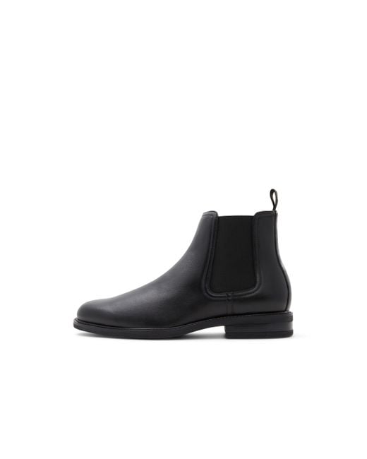 ALDO Black Bristoll-wide Ankle Boot for men