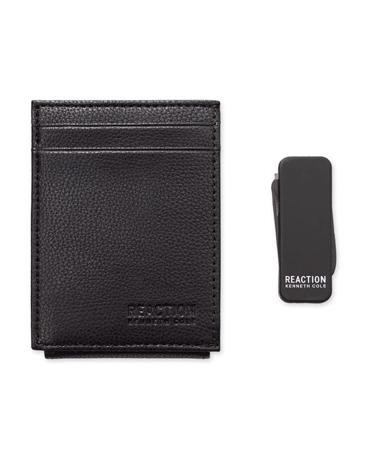 Cole Reaction Slim Front Pocket Wallet With Dual Money