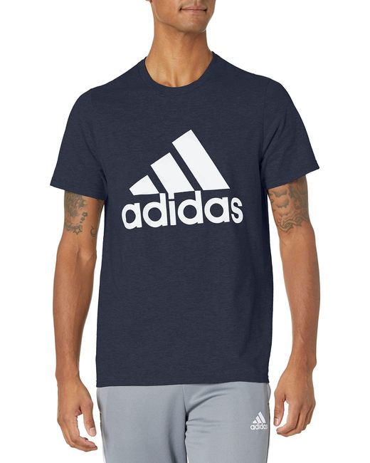 Adidas Blue Badge Of Sport Tee for men