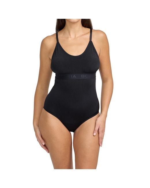 BCBGMAXAZRIA Blue Bgbgmaxazria Shiny Seamless Waist Sculptor Bodysuit