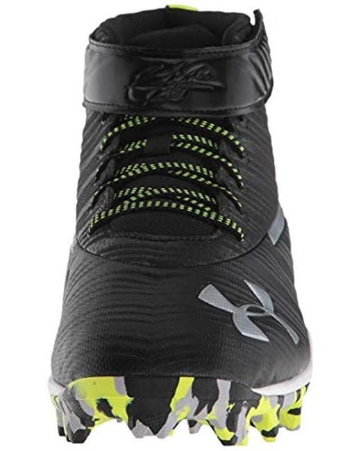 100 //White Baseball Shoe 1 Under Armour Boys Harper 4 Mid RM Jr