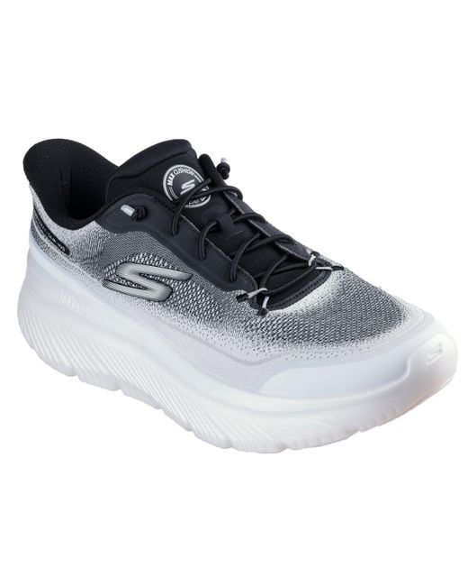 Skechers Go Walk Max Cushioning Hyper Burst Zoltar Hands Free Slip-In-Sneaker in Blue für Herren