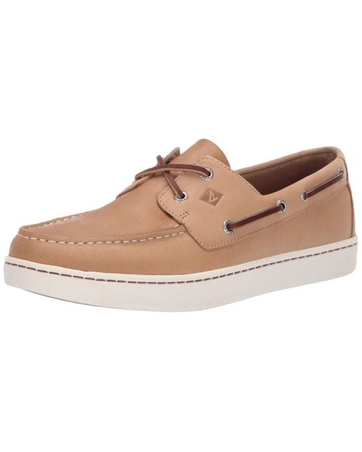 Sperry Top-Sider Brown S Cup 2-eye Boat Shoe for men