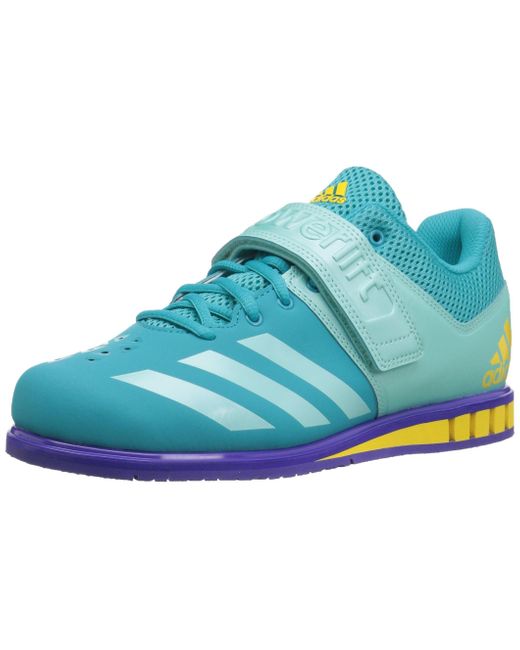 adidas Synthetic Powerlift.3.1 Cross Trainer in Blue | Lyst