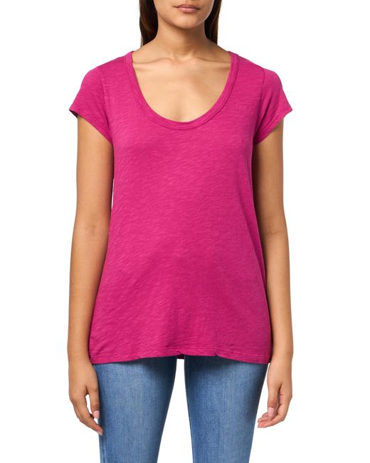 Velvet By Graham & Spencer Purple Kira Velvet Originals Top