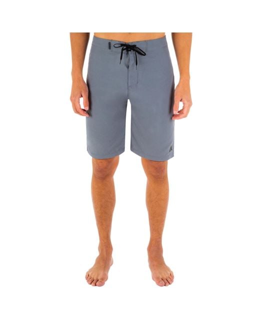 Hurley Gray Phantom One And Only Board Shorts for men