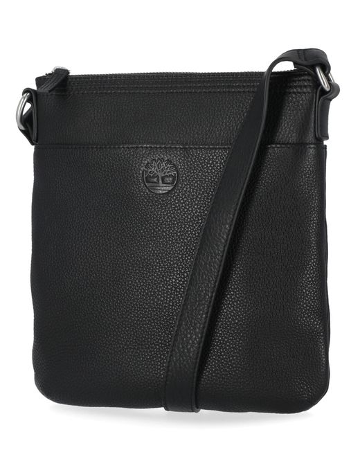 Timberland Black Umhängetasche aus Leder