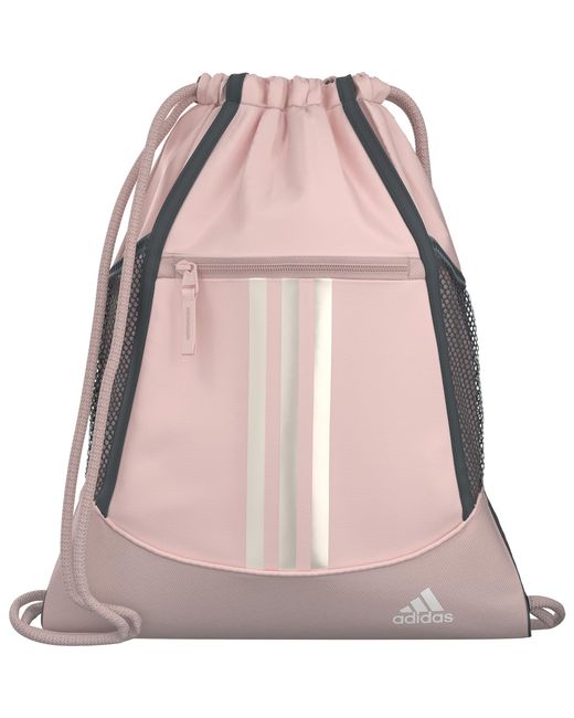 Adidas Pink Alliance 2 Sackpack Draw String Bag