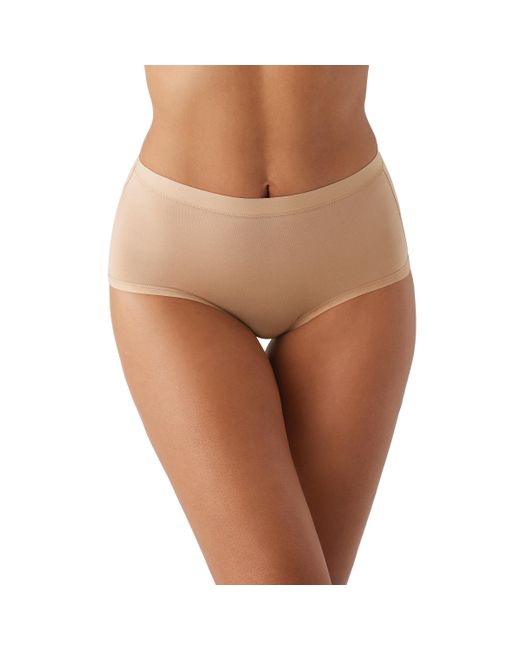 Wacoal Brown Understated Cotton Brief Panty