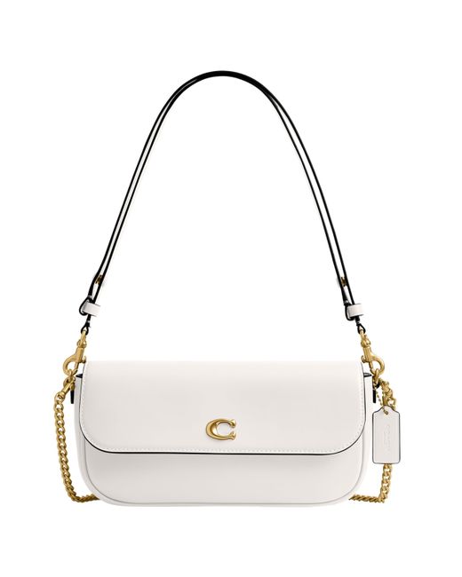 COACH Natural Brook Flap Chain Bag