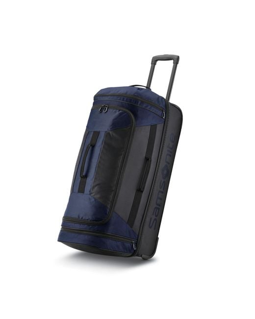 Samsonite Andante 2 Wheeled Rolling Duffel Bag in Blue Lyst UK