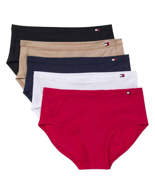Tommy Hilfiger White S Hipster Underwear 5-pack