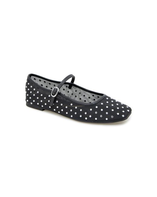 Kenneth Cole Black Jasper Mary Jane Flat
