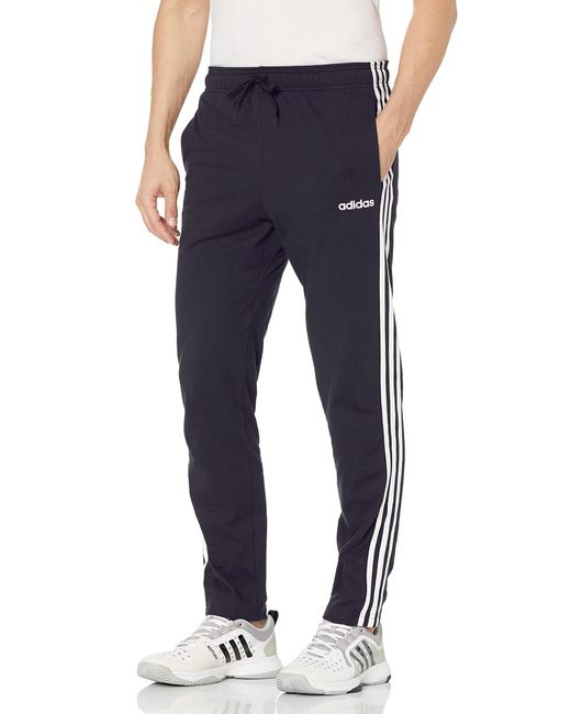 essentials 3 stripes tapered tricot pants