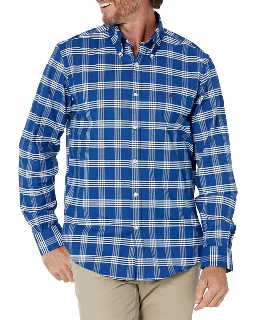 Brooks Brothers Non-iron Stretch Oxford Sport Shirt Long Sleeve