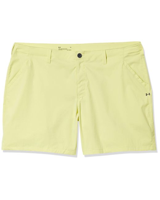 Under Armour Yellow Fish Hunter 8-inch Shorts for men
