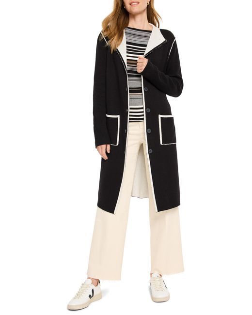 NIC+ZOE Black Nic+zoe Evening Chill Reversible Jacket