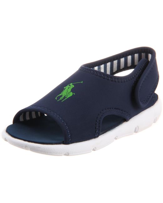 Polo Ralph Lauren Polo By Ralph Lauren Cove Backstrap Sandal in Blue | Lyst