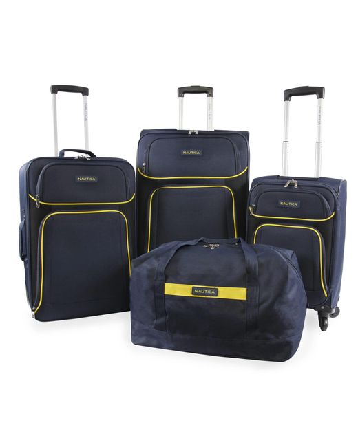 Nautica Seascape Collection 4pc Softside Luggage Set in Blue Lyst