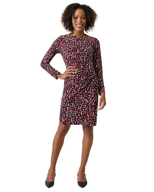 Kasper Women's Dress Kasper Lace Side-Pleated Bodycon Midi Dress - Crimson - Size XL Kasper Long Sleeve Side Pleat Dress Casual Office Wear Kasper Women's Dress Kasper Lace Side-Pleated Bodycon Midi Dress - Crimson - Size XL Kasper Long Sleeve Side Pleat Dress Casual Office Wear