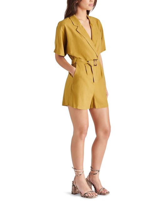 Steve Madden Yellow Apparel Honor Romper