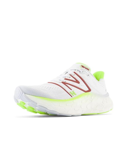 New Balance Fresh Foam X More V4 Running Shoe in het White voor heren