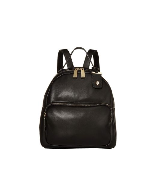 tommy hilfiger black backpack