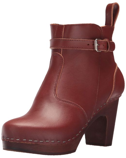Swedish Hasbeens Leather High Heeled 