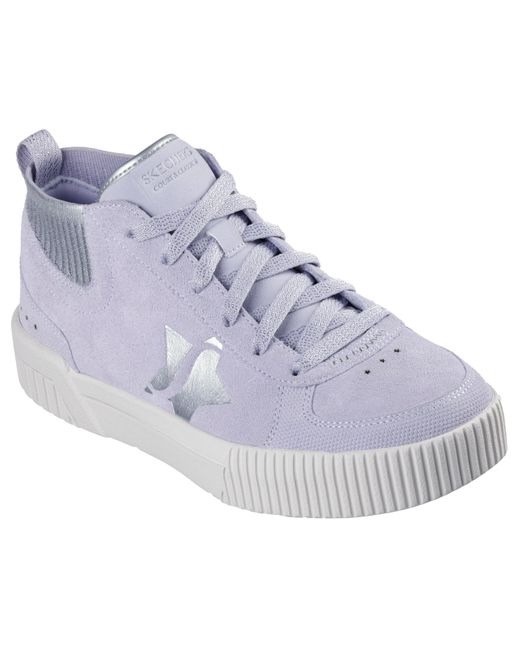 Skechers Blue Jade-soft Sparkle Sneaker