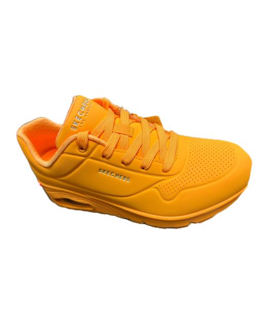Skechers Yellow Uno-stand On Air Sneaker