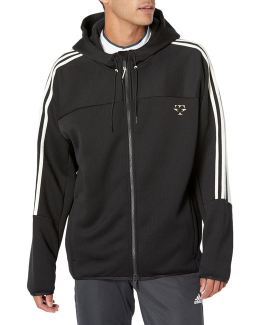 Adidas Originals Mens Trae Tech Jacket Black Xx-large for men