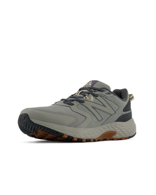 New Balance Synthetic 410 V7 Trail Running Shoe in Blue/Black/Yellow