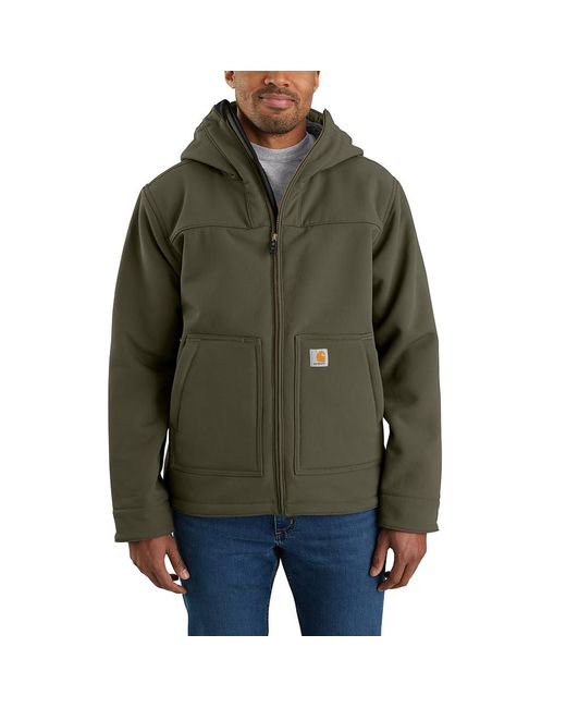 Carhartt Green Super Dux Relaxed Fit Sherpa-lined Active Jacket for men