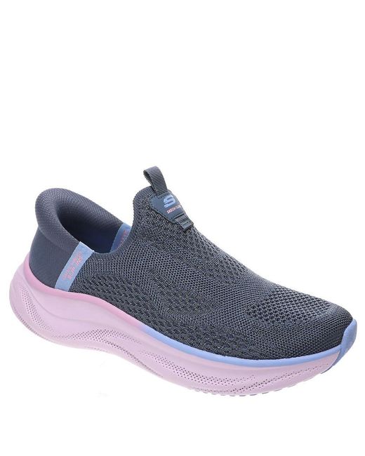 Skech Cloud Hands Free Slip-ins di Skechers in Blue