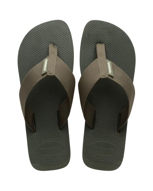 Havaianas Urban Basic Flip Flops - Olive Green