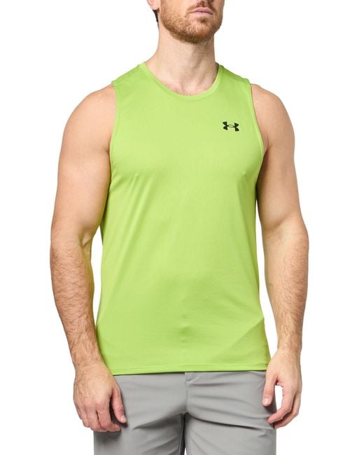 Under Armour Green Tech Tank Top, for men