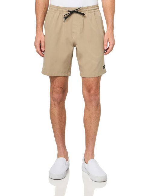 Volcom Natural Stones 18" Elastic Waist Hybrid Short for men