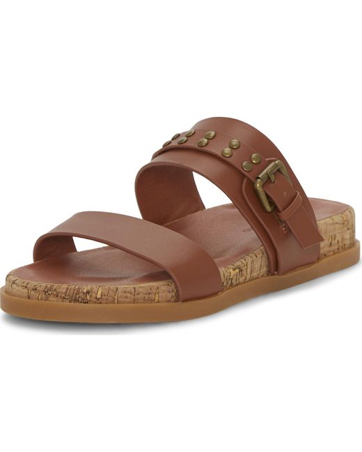 Lucky Brand Brown Dineesa Flat Sandal