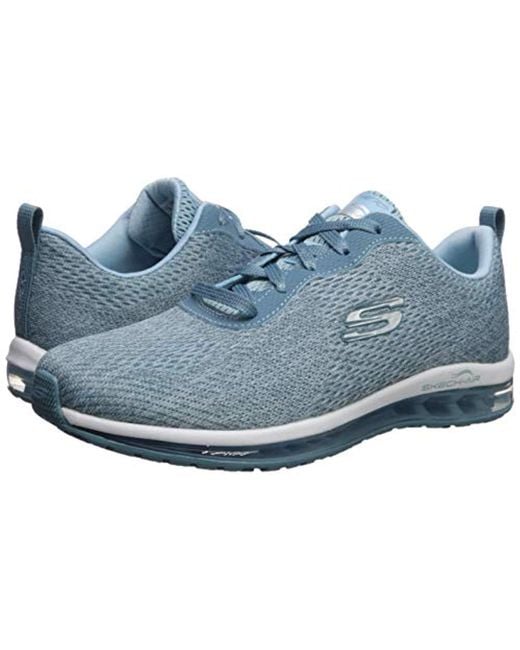 Skechers Skech Air Element Cinema Sneaker In Light Blue