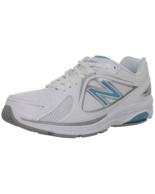 New Balance Rubber 847 V1 Motion Control Walking Shoe in White (Black