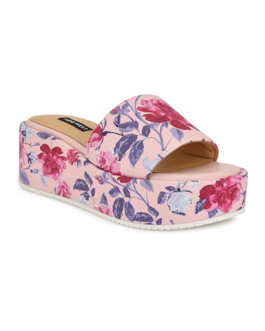 Nine West Pink Copen Sandal