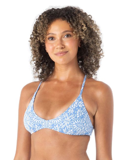 Roxy Blue Standard Bikini Upf 50+