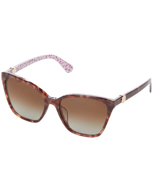 Kate Spade Amiyah/g/s Polarized Cat Eye Sunglasses Lyst